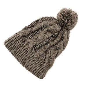Brown Winter beanie hat cap for men women teen youth